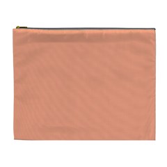 True Peach Color Cosmetic Bag (xl) by SpinnyChairDesigns