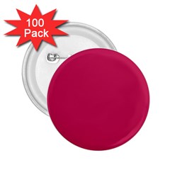 Rose Red Color 2 25  Buttons (100 Pack)  by SpinnyChairDesigns