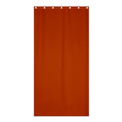 True Rust Color Shower Curtain 36  X 72  (stall)  by SpinnyChairDesigns