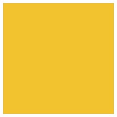 True Saffron Yellow Color Long Sheer Chiffon Scarf  by SpinnyChairDesigns