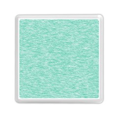 Biscay Green Texture  Memory Card Reader (square) by SpinnyChairDesigns