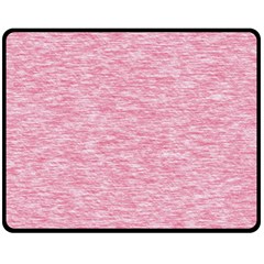 Blush Pink Textured Double Sided Fleece Blanket (medium)  by SpinnyChairDesigns