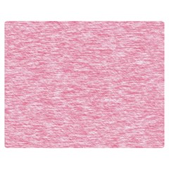 Blush Pink Textured Double Sided Flano Blanket (medium)  by SpinnyChairDesigns