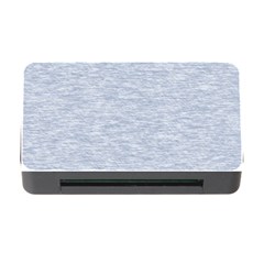 Fade Pale Blue Texture Memory Card Reader With Cf by SpinnyChairDesigns