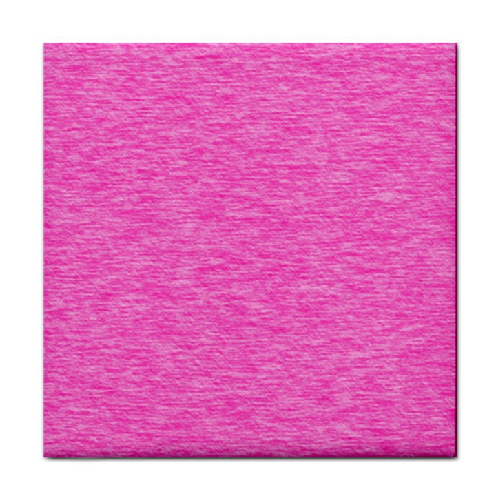 Neon Pink Color Texture Face Towel