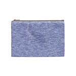 Light Purple Color Textured Cosmetic Bag (Medium) Front