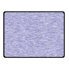 Light Purple Color Textured Double Sided Fleece Blanket (small)  by SpinnyChairDesigns