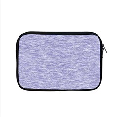 Light Purple Color Textured Apple Macbook Pro 15  Zipper Case by SpinnyChairDesigns