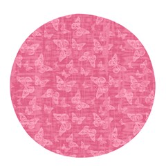 Blush Pink Butterflies Batik Pop Socket (black) by SpinnyChairDesigns