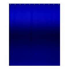 Cobalt Blue Gradient Ombre Color Shower Curtain 60  X 72  (medium)  by SpinnyChairDesigns