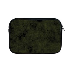 Army Green Color Grunge Apple Ipad Mini Zipper Cases by SpinnyChairDesigns