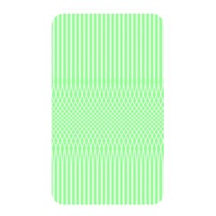 Mint Green White Stripes Memory Card Reader (rectangular) by SpinnyChairDesigns