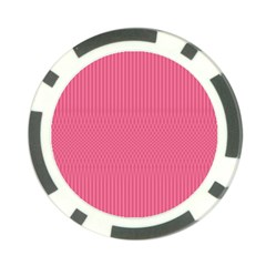 Blush Pink Color Stripes Poker Chip Card Guard (10 Pack) by SpinnyChairDesigns