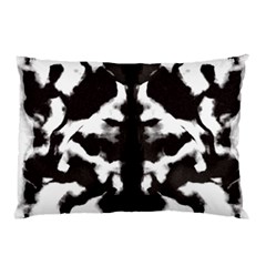 Rorschach Ink Blot Pattern Pillow Case by SpinnyChairDesigns