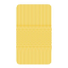 Saffron Yellow Color Stripes Memory Card Reader (rectangular) by SpinnyChairDesigns