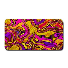 Colorful Boho Swirls Pattern Medium Bar Mats by SpinnyChairDesigns