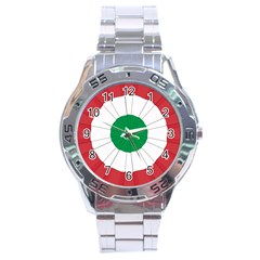 National Cockade Of Italy Stainless Steel Analogue Watch