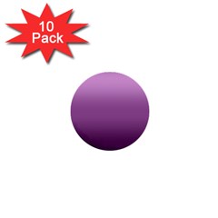 Purple Gradient Ombre 1  Mini Buttons (10 Pack)  by SpinnyChairDesigns