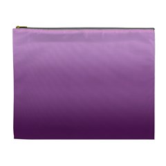 Purple Gradient Ombre Cosmetic Bag (xl) by SpinnyChairDesigns