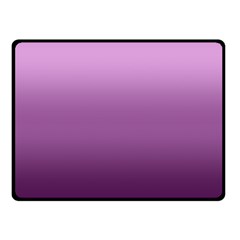 Purple Gradient Ombre Double Sided Fleece Blanket (small)  by SpinnyChairDesigns