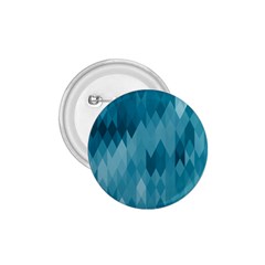 Cerulean Blue Geometric Patterns 1.75  Buttons