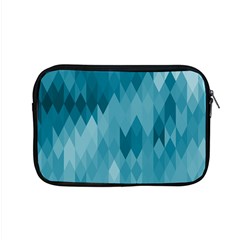 Cerulean Blue Geometric Patterns Apple MacBook Pro 15  Zipper Case