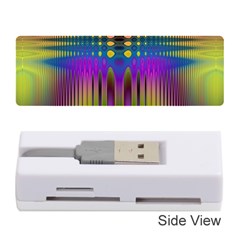 Abstract Psychedelic Pattern Memory Card Reader (stick) by SpinnyChairDesigns
