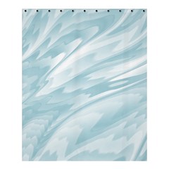 Light Blue Feathered Texture Shower Curtain 60  X 72  (medium)  by SpinnyChairDesigns