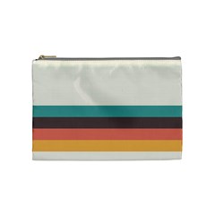 Classic Retro Stripes Cosmetic Bag (medium) by tmsartbazaar