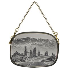Deserted Landscape Highway, San Juan Province, Argentina Chain Purse (one Side) by dflcprintsclothing
