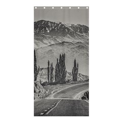 Deserted Landscape Highway, San Juan Province, Argentina Shower Curtain 36  X 72  (stall)  by dflcprintsclothing