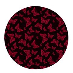 Red And Black Butterflies Pop Socket (black) by SpinnyChairDesigns