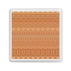 Boho Fancy Peach  Memory Card Reader (square) by SpinnyChairDesigns