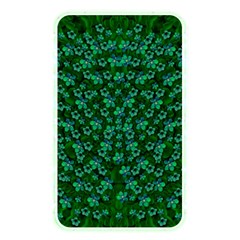 Leaf Forest And Blue Flowers In Peace Memory Card Reader (rectangular) by pepitasart