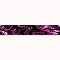 Magenta Black Swirl Small Bar Mats by SpinnyChairDesigns