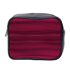 Dark Rose Pink Ombre  Mini Toiletries Bag (Two Sides)