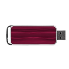 Dark Rose Pink Ombre  Portable Usb Flash (two Sides) by SpinnyChairDesigns