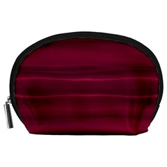 Dark Rose Pink Ombre  Accessory Pouch (Large)