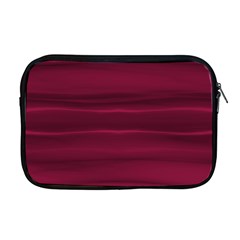 Dark Rose Pink Ombre  Apple Macbook Pro 17  Zipper Case