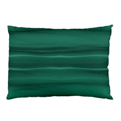 Biscay Green Ombre Pillow Case (two Sides) by SpinnyChairDesigns