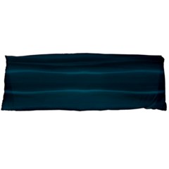 Teal Blue Ombre Body Pillow Case (dakimakura) by SpinnyChairDesigns