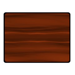 Cinnamon And Rust Ombre Fleece Blanket (small) by SpinnyChairDesigns