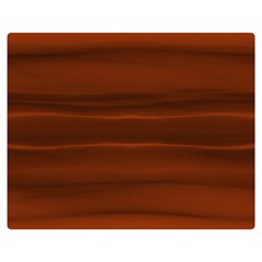 Cinnamon And Rust Ombre Double Sided Flano Blanket (medium)  by SpinnyChairDesigns