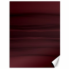 Burgundy Wine Ombre Canvas 36  X 48  by SpinnyChairDesigns