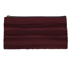 Burgundy Wine Ombre Pencil Case by SpinnyChairDesigns