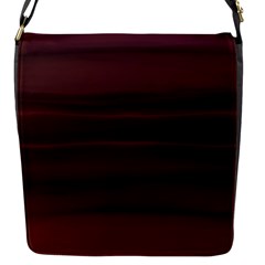 Burgundy Wine Ombre Flap Closure Messenger Bag (s) by SpinnyChairDesigns