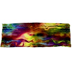 Electric Tie Dye Colors Body Pillow Case Dakimakura (two Sides) by SpinnyChairDesigns