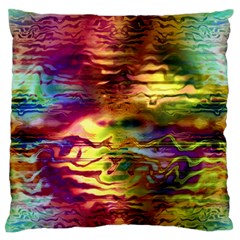 Electric Tie Dye Colors Standard Flano Cushion Case (one Side)