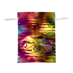 Electric Tie Dye Colors Lightweight Drawstring Pouch (s) by SpinnyChairDesigns