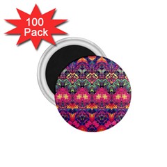 Boho Colorful Pattern 1 75  Magnets (100 Pack)  by SpinnyChairDesigns
